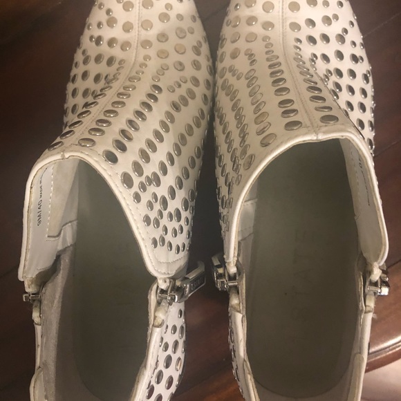 i.State white studded  Ladies boots - Picture 7 of 7